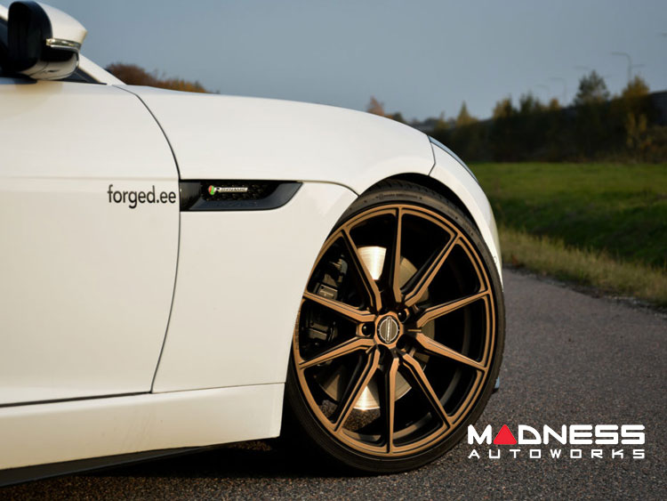Jaguar F-TYPE Custom Wheels - HF-3 by Vossen - Satin Bronze